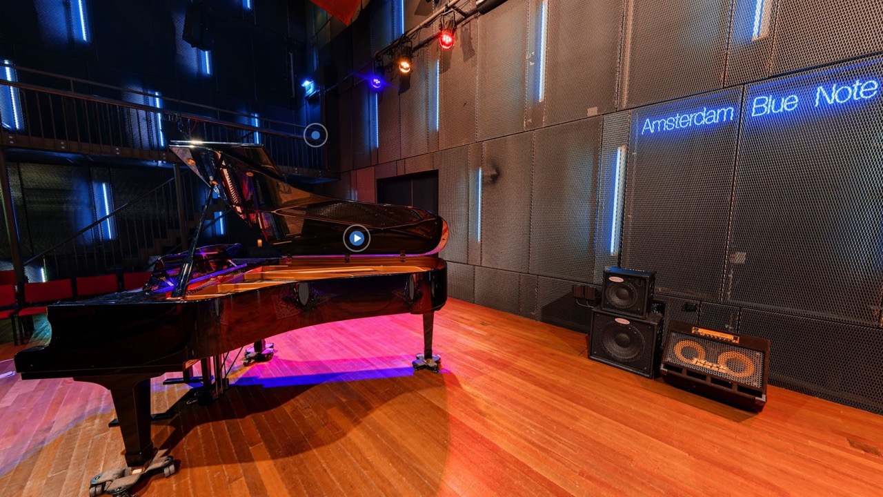 Mengtafel in de studio van het Conservatorium van Amsterdam