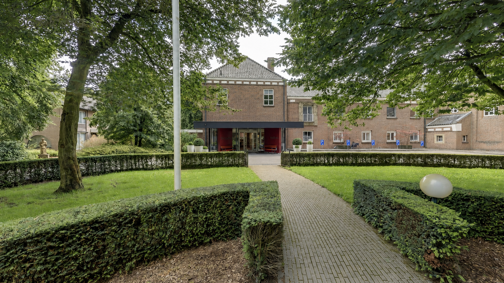 Entree van Sint Jozefoord in Nuland