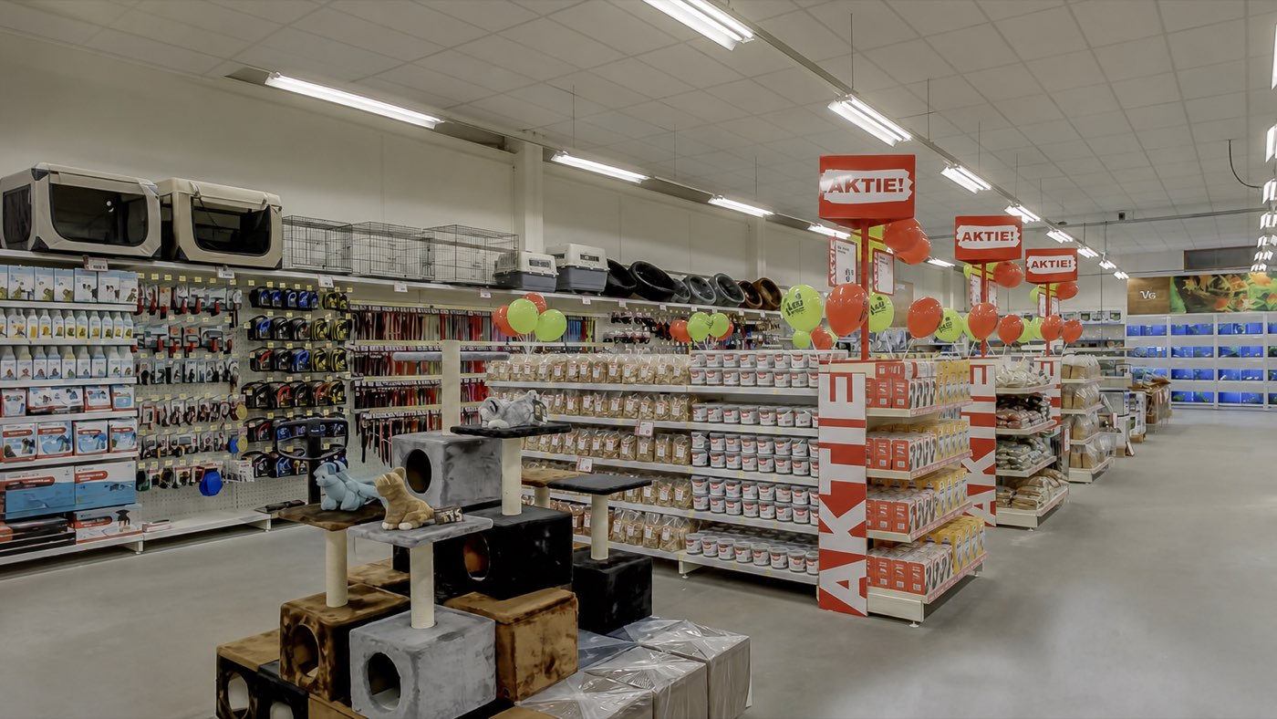 Interieur van Jumper Diersuper in Amersfoort