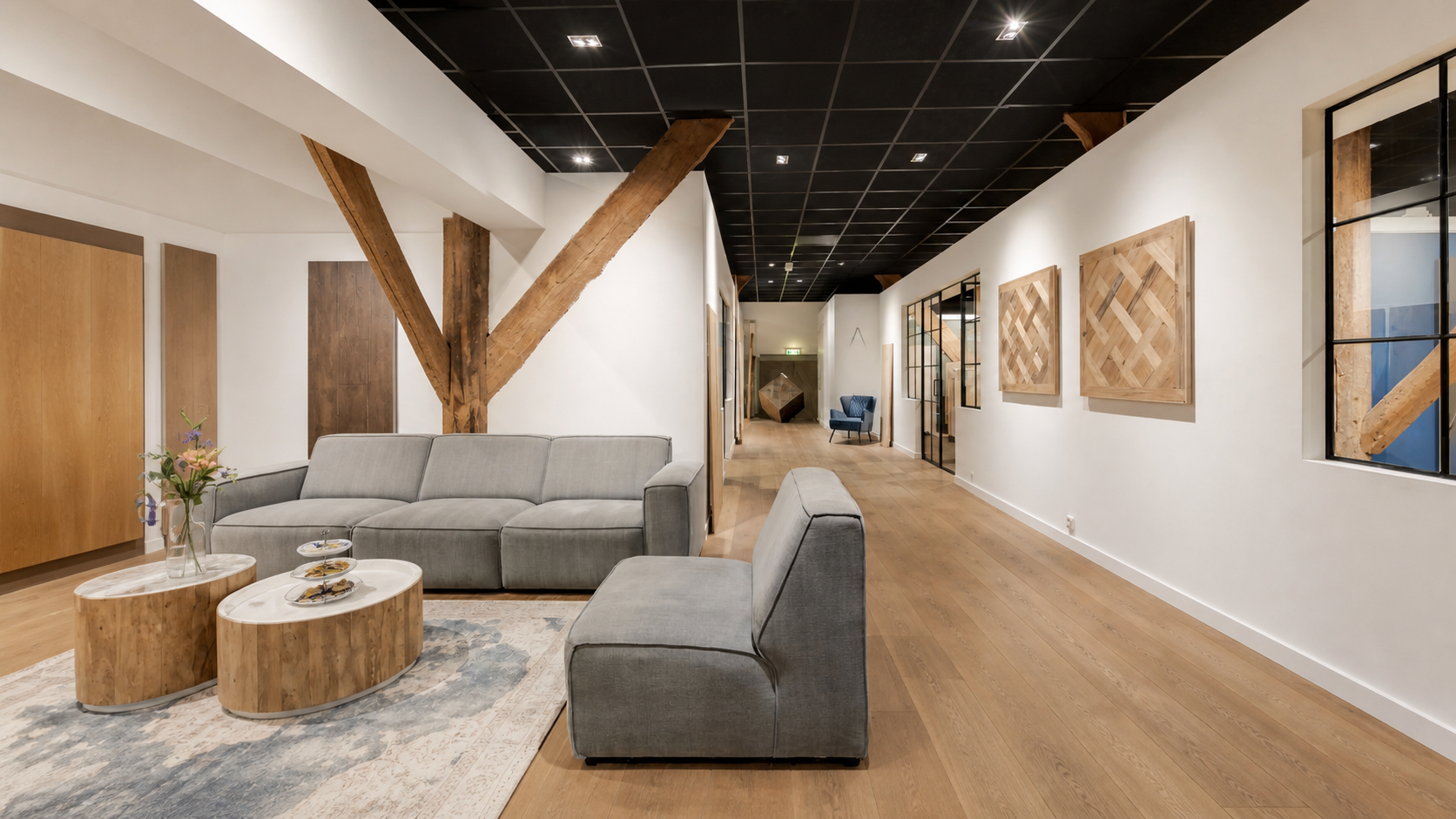 Showroom van Dutzfloors in Beetsterzwaag