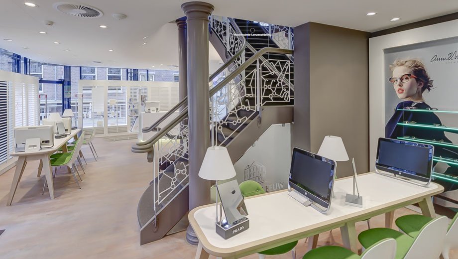 Van der Leeuw Optiek Virtuele tour