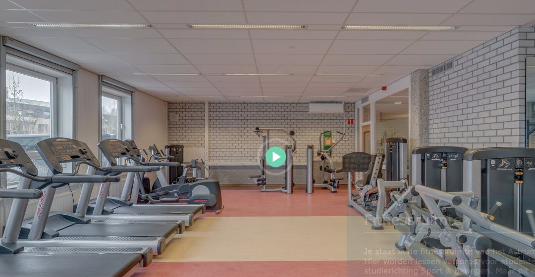 Astrum College fitness room Fitness room at Astrum College
