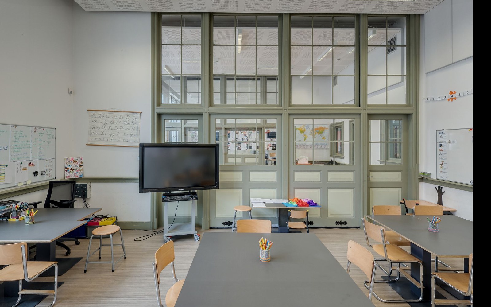Classroom at De Globetrotter primary school