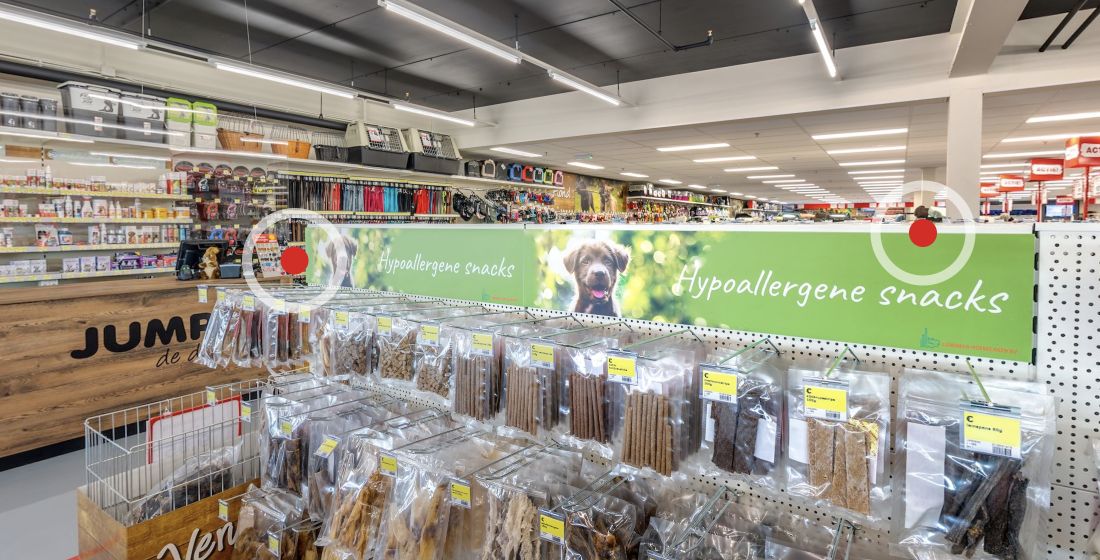 Jumper Almelo dog department Dog treat department at Jumper Almelo