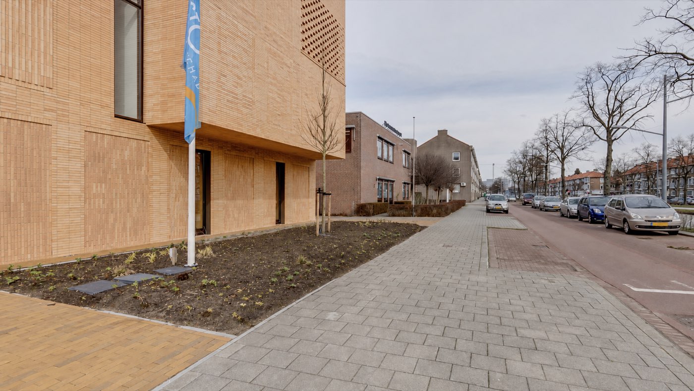 Zijgevel van het Apostolisch Genootschap in Rotterdam